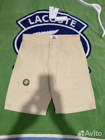 Новые шорты Lacoste Roland Garros