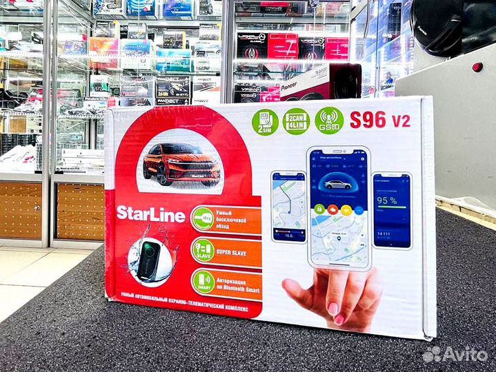 Сигнализация starline с автозапуском