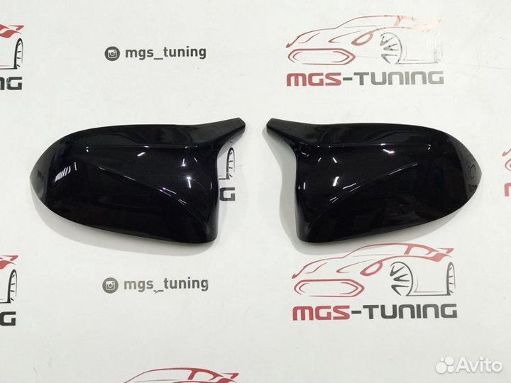 Крышки на зеркала X3M F97 на X3 G01 Черные