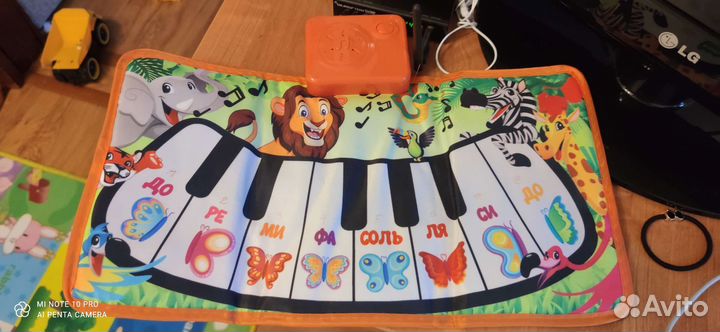 Пианино детское на батарейках