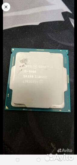 Процессор intel core i5 8600 с кулером