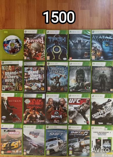 Игры на xbox 360 Лицензия