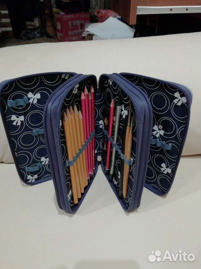 Пенал школьный дл.20см ш.13см толщ. 7см