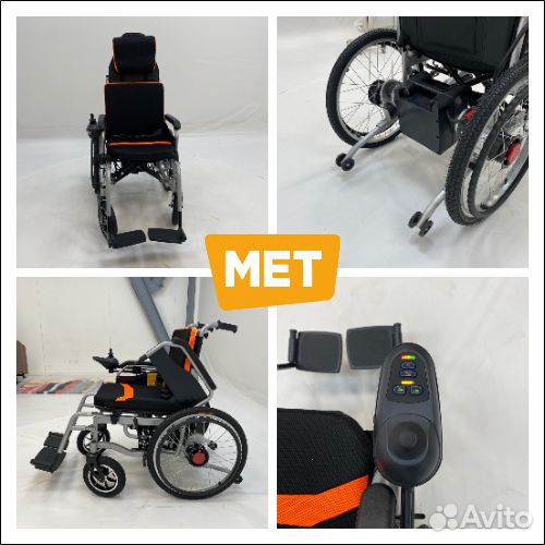 Электрическое кресло-коляска MET comfort 21