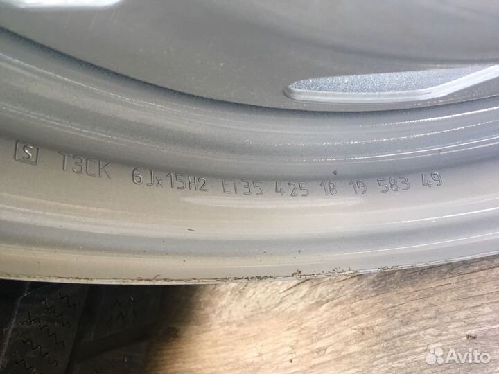 R15 4/98 тзск болото на Ваз новые штампованные