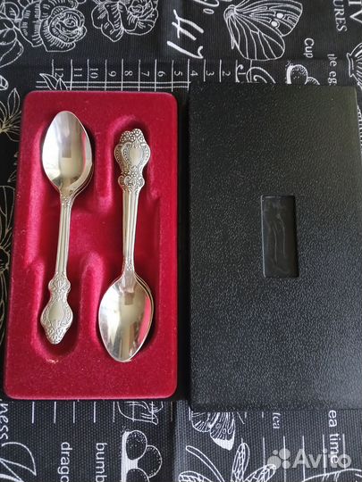 Набор чайных ложек Уральская роза