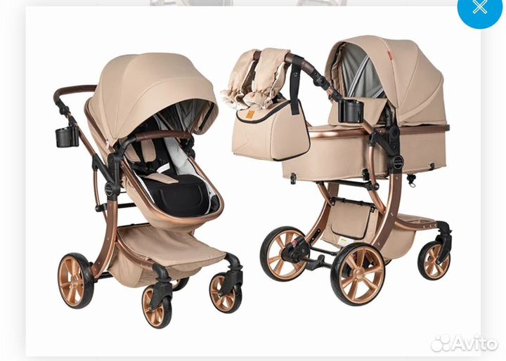 Коляска новая 3в1 и 2в1. Aimile Farfello