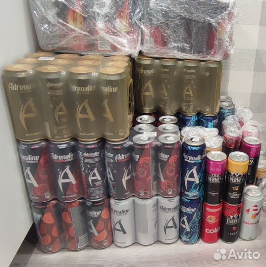 Энергетический напиток Adrenaline Rush, Burn