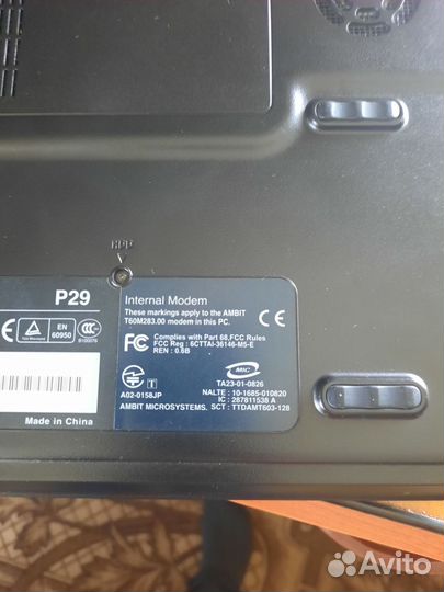 Ноутбук samsung р 29