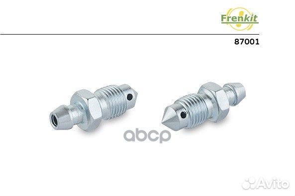 Штуцер прокачной тормозного суппорта 87001 Frenkit
