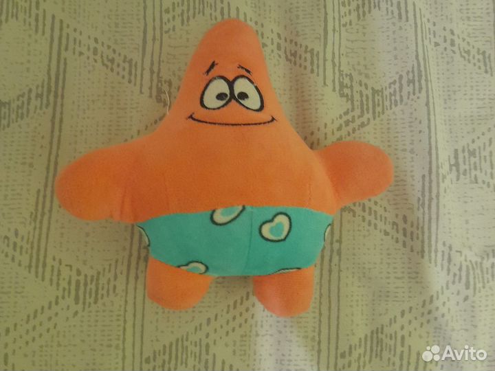 Патрик игрушка мягкая