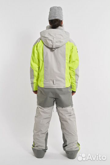 Комбинезон coolzone powder холодный серый/салат