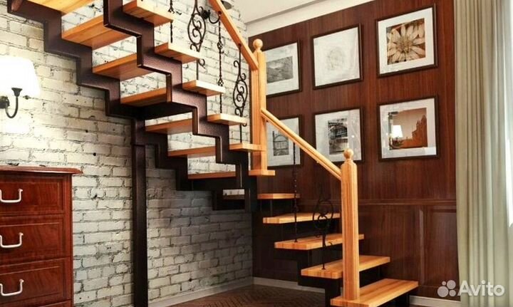 Изготовление лестниц под ключ