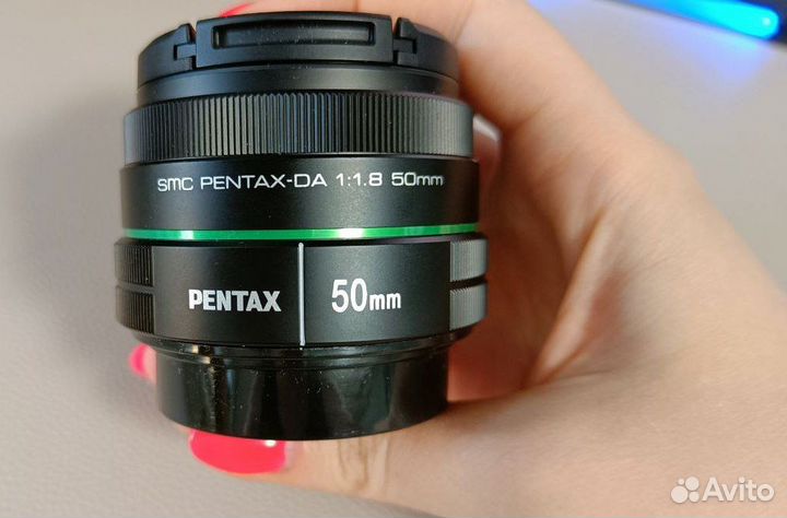 Объектив SMC Pentax DA 1.8 50 мм, новый