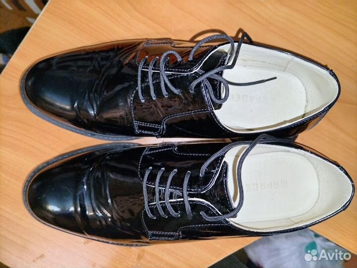 Лабутены лакированные военные размер 43