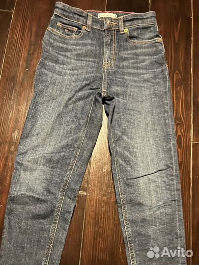 Джинсы для девочки Tommy hilfiger 128 2 шт