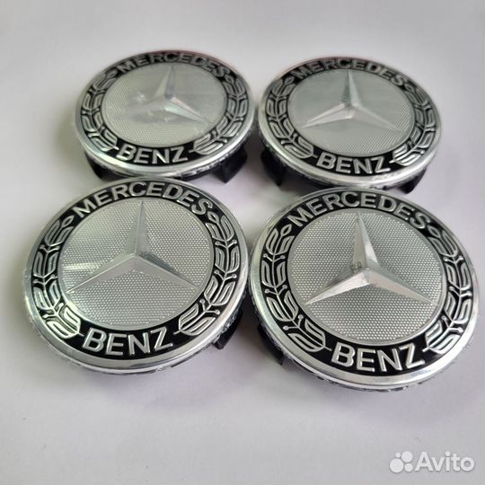 Колпачки на литые диски mercedes