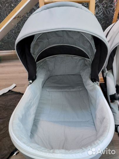 Коляска 2 в 1 riko sigma эко кожа
