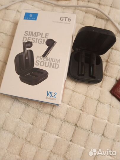 Беспроводные наушники haylou gt6