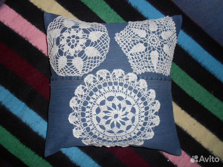 Подушки, салфетки, дорожки винтаж