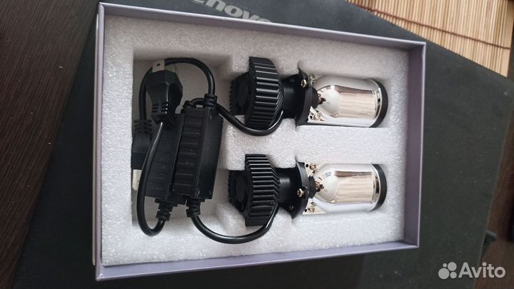 Светодиодные лампы LED h4 с линзой