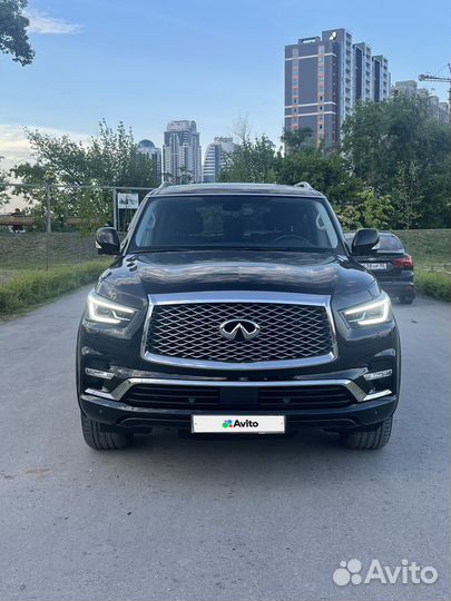 Сиденья на Infiniti qx80