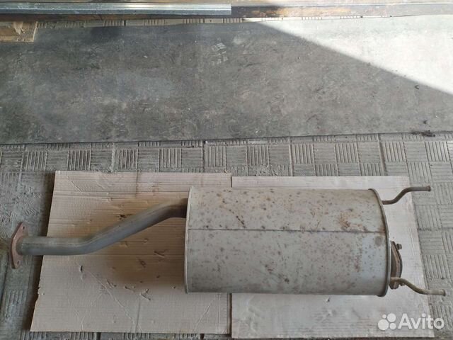 Глушитель на ссанг енг кайрон 2.0