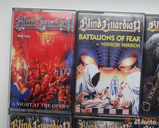 Аудиокассеты Blind Guardian