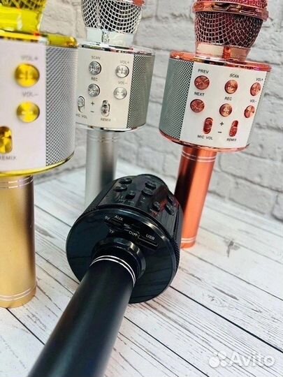 Беспроводной караоке-микрофон Bluetooth