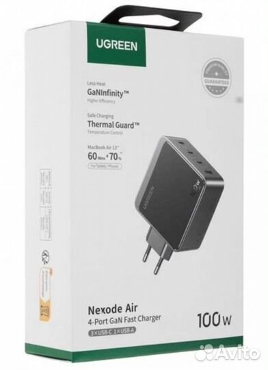 Зарядное устройство ugreen X565 (35043) Nexode S