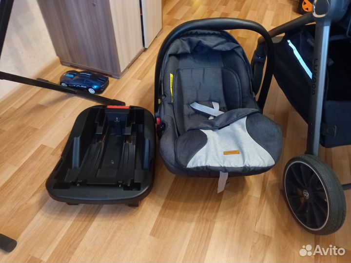 Коляска 3 в 1 бу