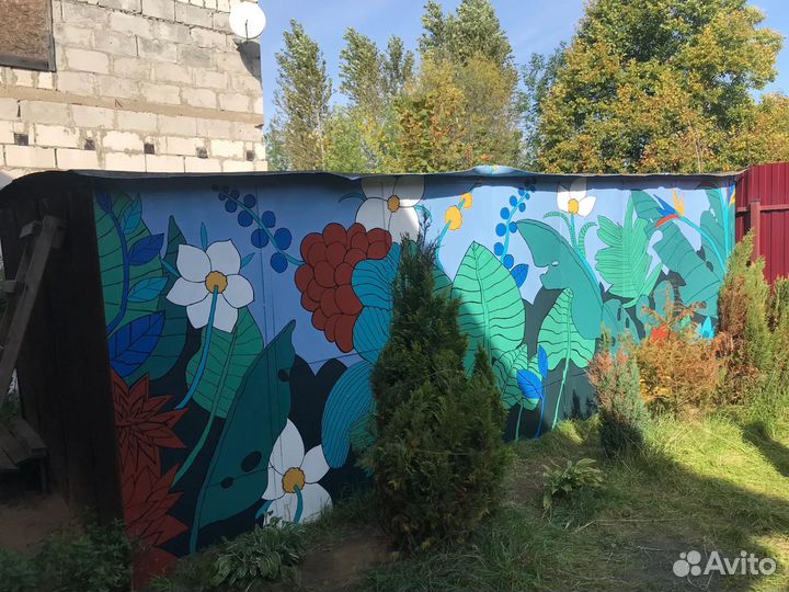 Роспись стен