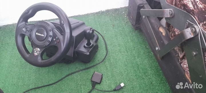 Игровой руль defender forsage drift GT