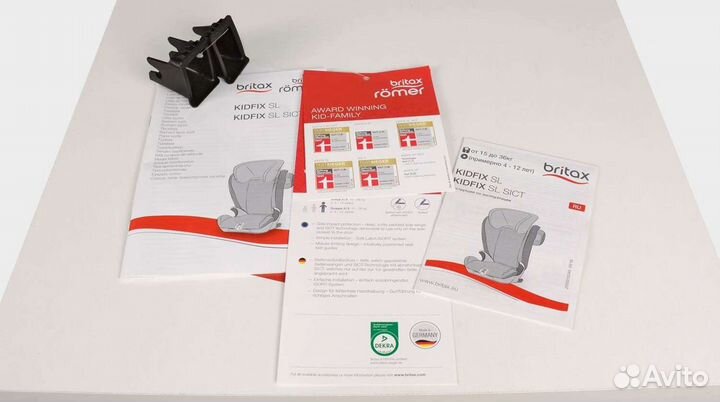 Новое автокресло Britax Römer Kidfix SL, Германия