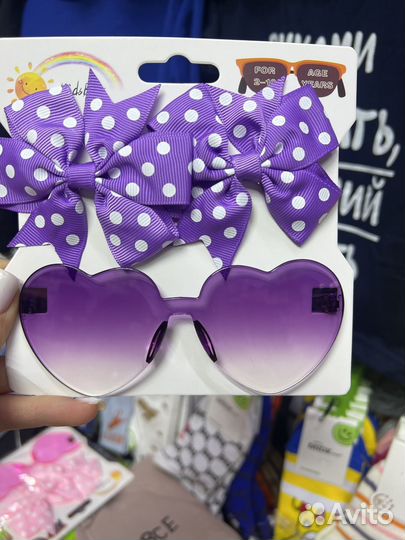 Очки + заколкии