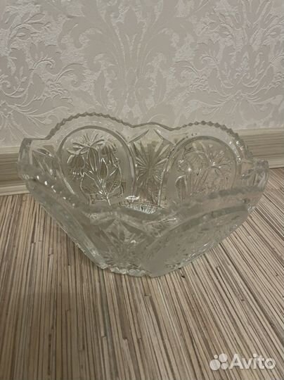 Хрустальные вазы СССР