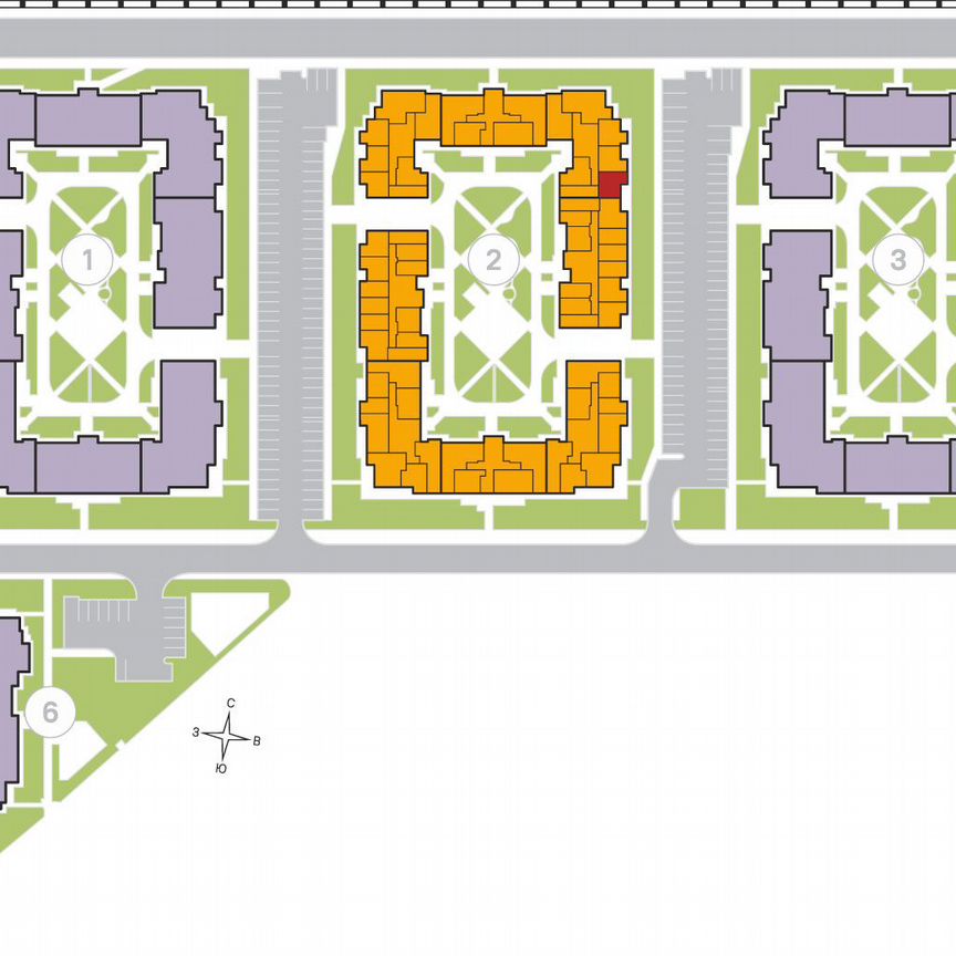 1-к. квартира, 36,9 м², 1/4 эт.