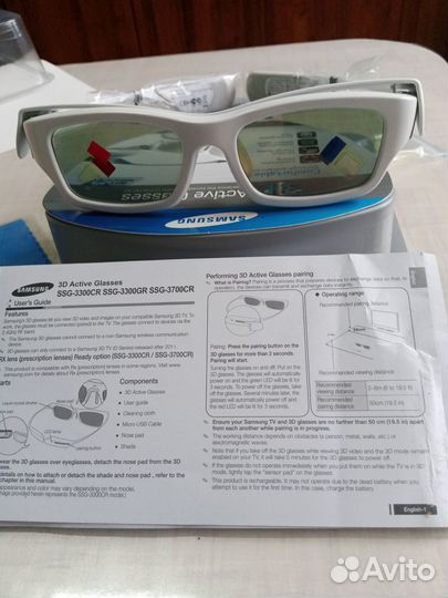 Очки 3D Samsung