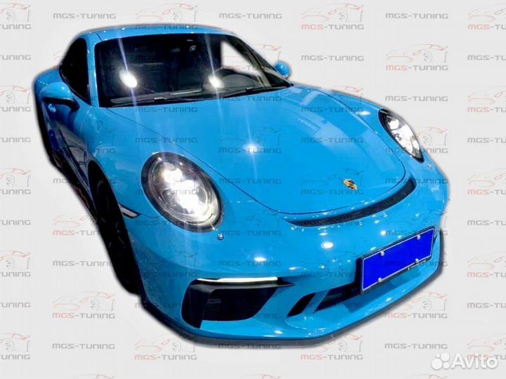 Передний бампер GT3 Porsche 911 2015+ 991 991.2
