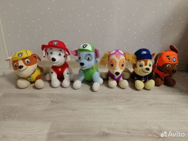 Игрушки щенячий патруль