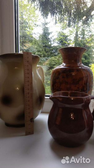 Вазы хрусталь,керамика. СССР