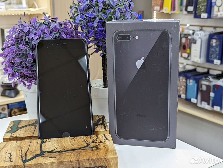 iPhone 8 Plus 64Gb Space Gray акб 77 imei354834093