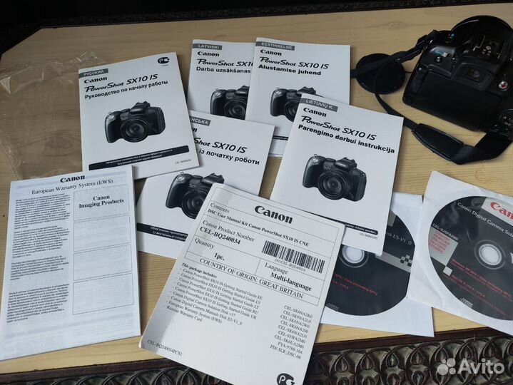 Фотоаппарат canon powershot sx 10is