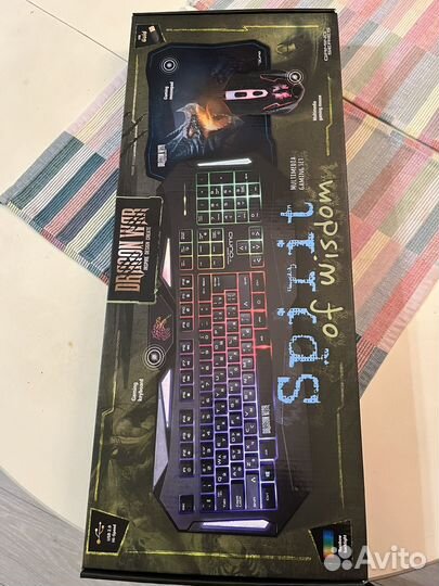 Игровая клавиатура с подсветкой gumo