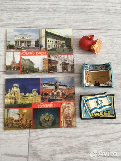 Открытки и магниты сувенирные