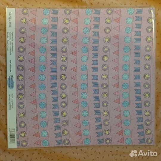 Бумага для скрапбукинга, 15 коробок