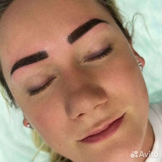 Перманентный макияж бровей губ межресничка