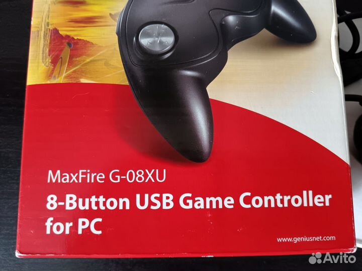 Джойстик, MaxFire G-08XU, USB, Genius