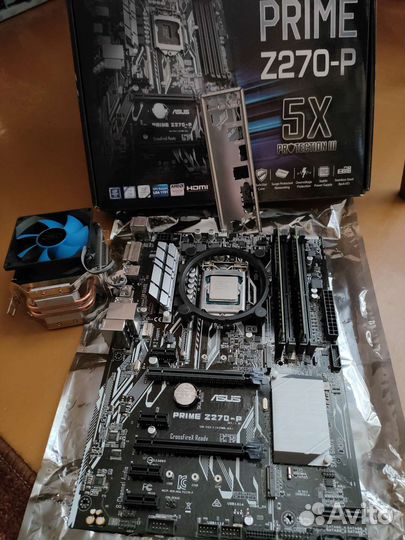 Материнская плата asus z270 с процессором i5 6600