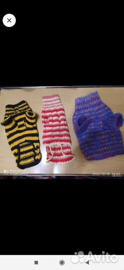 Вязаная одежда для животных